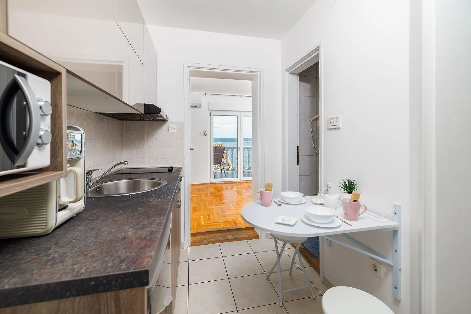 Helles Apartment Nur 150 Meter Zum Strand Mit Jacuzzi, Meerblick, Pool, Billard Dramalj Croatia