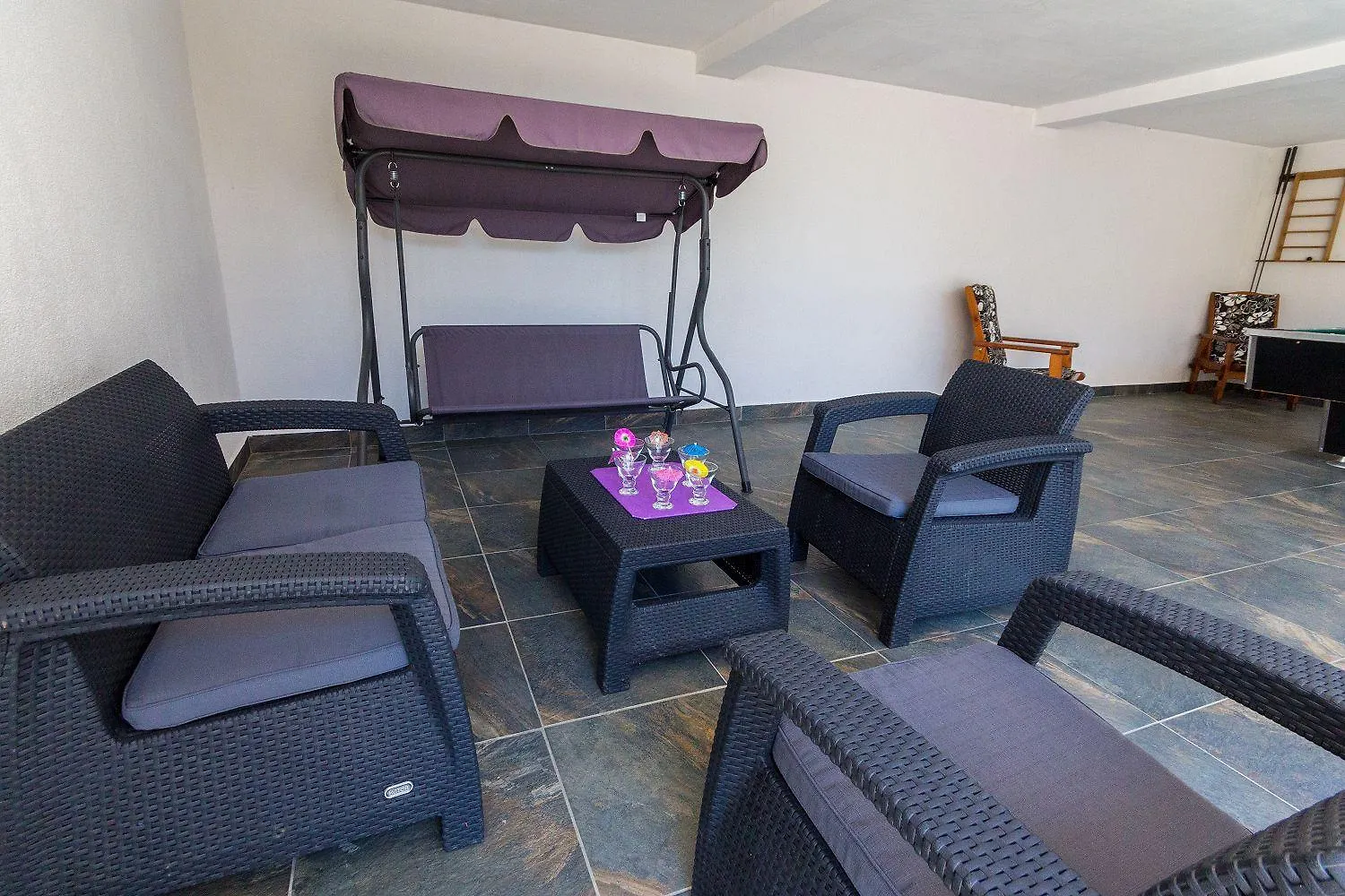 Helles Apartment Nur 150 Meter Zum Strand Mit Jacuzzi, Meerblick, Pool, Billard Dramalj