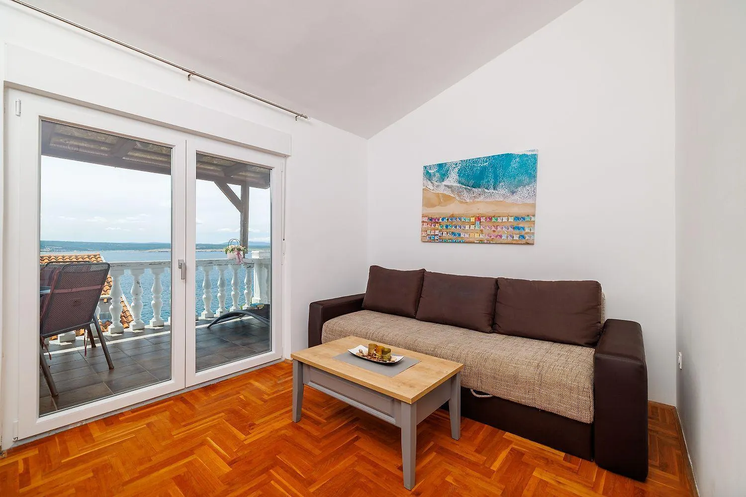 Helles Apartment Nur 150 Meter Zum Strand Mit Jacuzzi, Meerblick, Pool, Billard Dramalj
