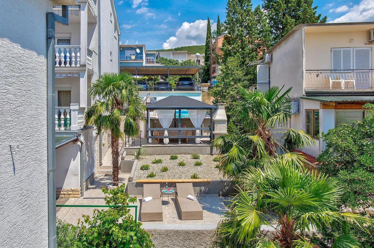 Helles Apartment Nur 150 Meter Zum Strand Mit Jacuzzi, Meerblick, Pool, Billard Dramalj